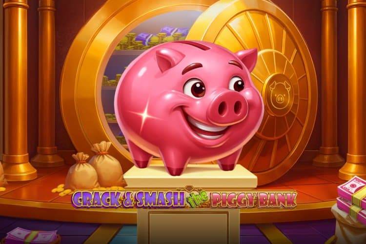 Crack & Smash The Piggy Bank slot game by Octoplay