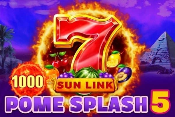 Pome Splash 5 Sun Link slot game by Pateplay