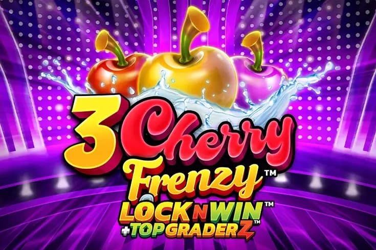 3 Cherry Frenzy slot game by PearFiction