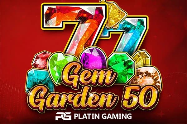 Gem Garden 50 slot game by Platin Gaming