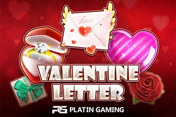 Valentine Letter slot game by Platin Gaming