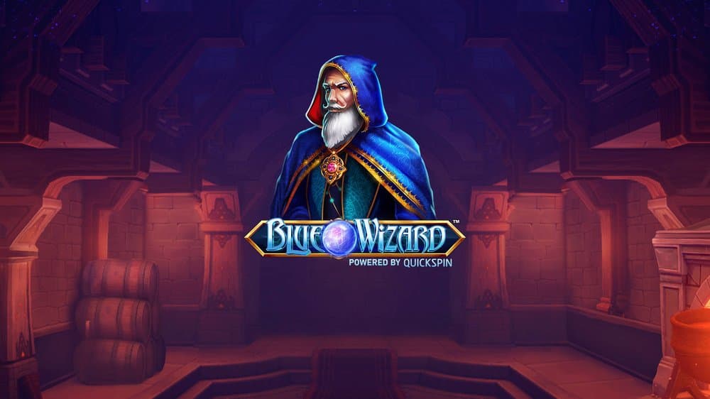 Blue Wizard slot game by Playtech