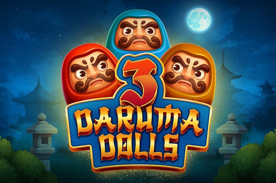 3 Daruma Dolls slot game by Popiplay