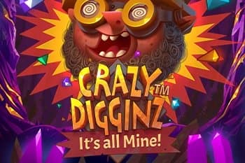 Crazy Digginz slot game by Pulse 8 Studios
