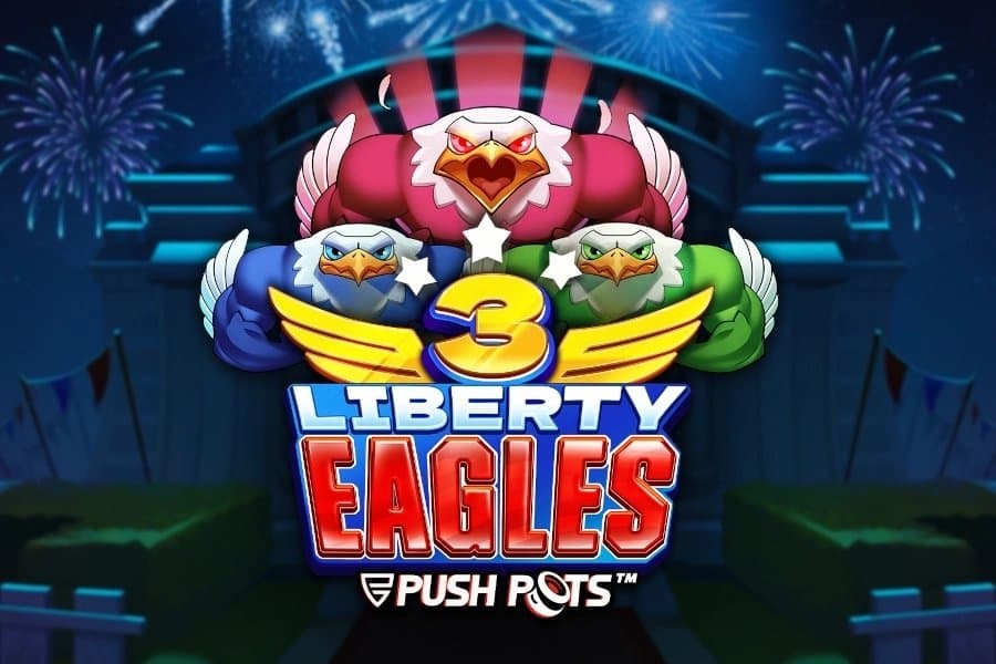 3 Liberty Eagles slot game by Push Gaming