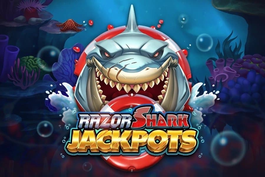 Razor Shark Jackpots slot game by Push Gaming