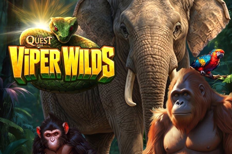 The Quest for Viper Wilds slot game by R3SPIN