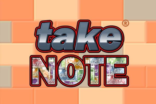 Take Note slot game by Realistic Games