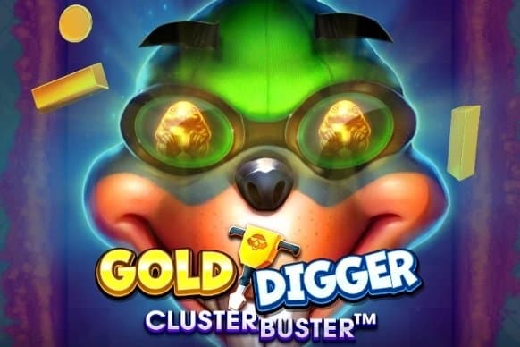 Gold Digger Clusterbuster slot game by Red Tiger Gaming