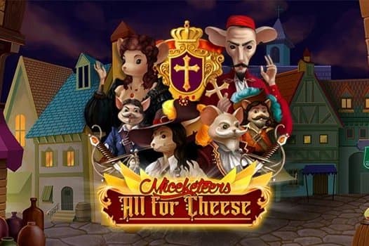Miceketeers: All for Cheese slot game by REEVO