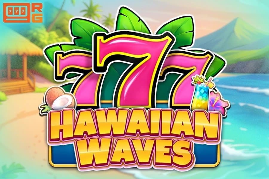 777 - Hawaiian Waves slot game by Retro Gaming
