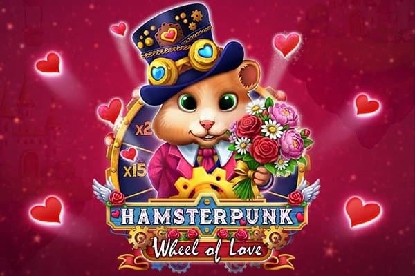 Hamsterpunk Wheel of Love slot game by Riddec Games