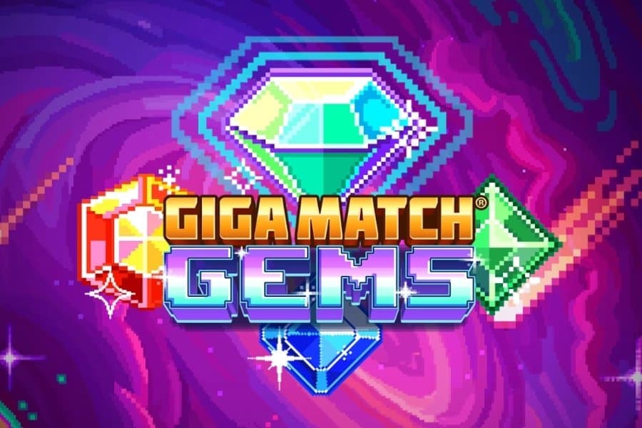 Giga Match Gems slot game by RubyPlay