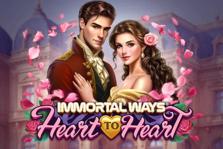 Immortal Ways Heart to Heart slot game by RubyPlay