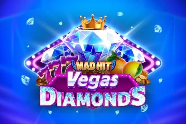 Mad Hit Vegas Diamonds slot game by RubyPlay