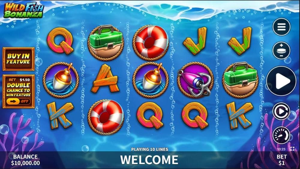Wild Fish Bonanza slot game by Skywind