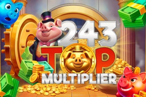 243 Top Multiplier slot game by Spinberry