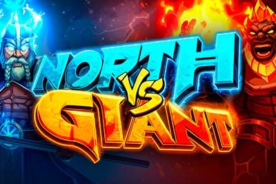 North vs Giant slot game by SpinLab