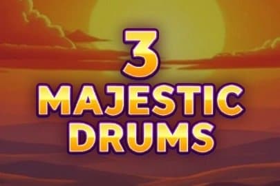 3 Majestic Drums slot game by Spinomenal