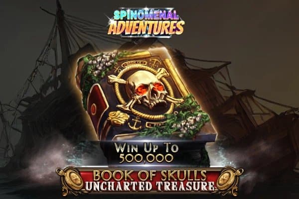 Book of Skulls Uncharted Treasure slot game by Spinomenal