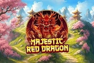 Majestic Red Dragon slot game by Spinomenal