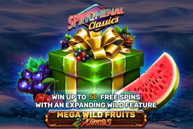 Mega Wild Fruits - Xmas slot game by Spinomenal