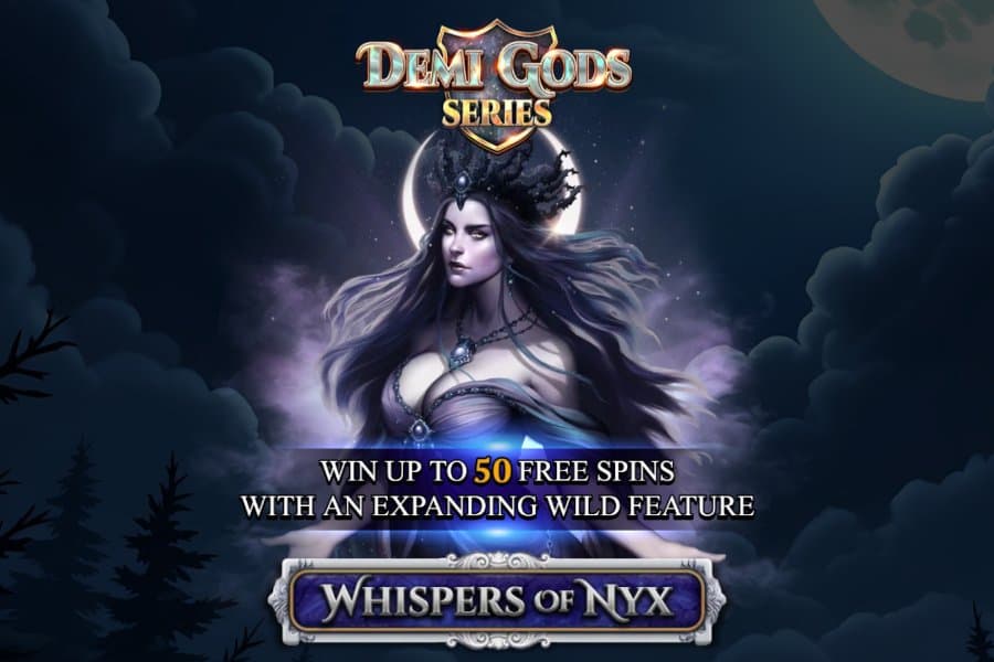 Whispers of Nyx slot game by Spinomenal