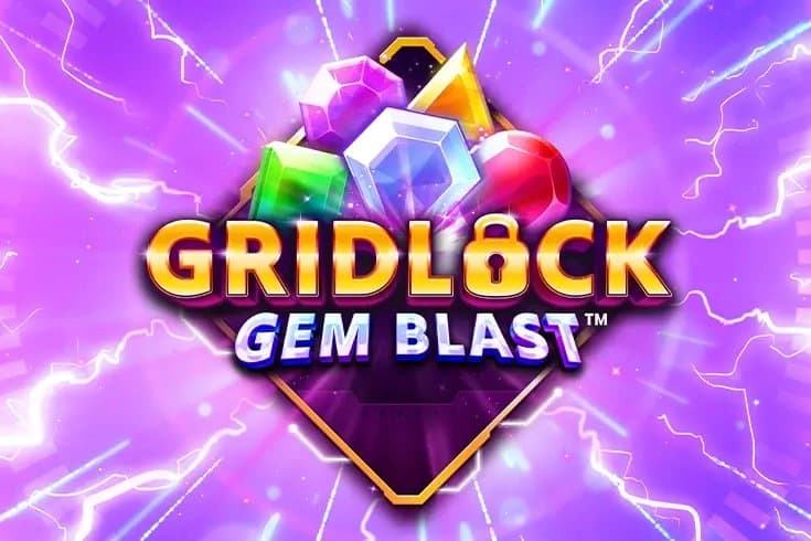 Gridlock Gem Blast slot game by Switch Studios