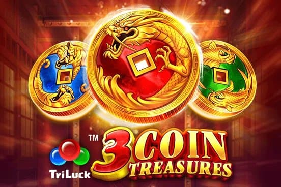 3 Coin Treasures slot game by TaDa Gaming