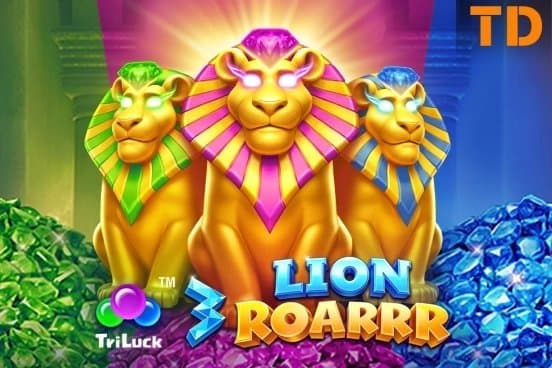 3 Lion Roarrr slot game by TaDa Gaming