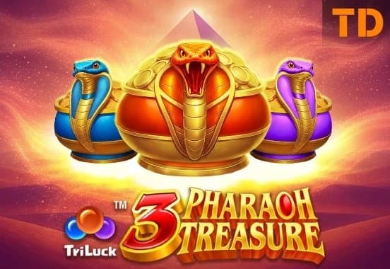 3 Pharaoh Treasure slot game by TaDa Gaming