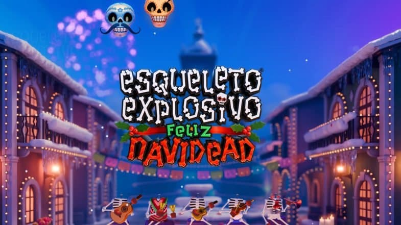 Esqueleto Explosivo Feliz Navidead slot game by Thunderkick
