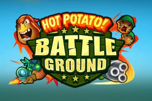 Hot Potato Battleground slot game by Thunderkick
