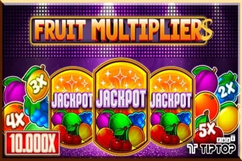 Fruit Multipliers slot game by Tiptop