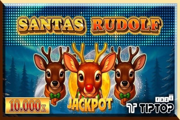 Santas Rudolf slot game by Tiptop