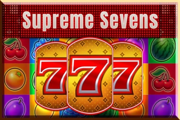 Supreme Sevens slot game by Tiptop