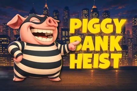 Piggy Bank Heist slot game by Tom Horn Gaming