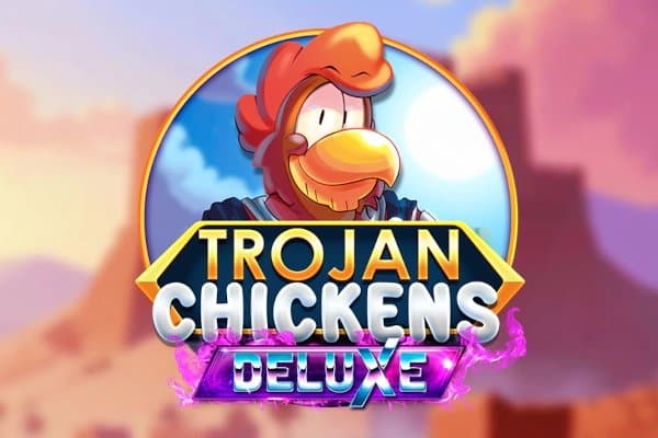 Trojan Chickens Deluxe slot game by Triple Cherry