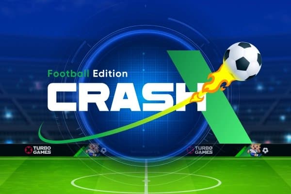 Crash X Football Edition slot game by Turbo Games
