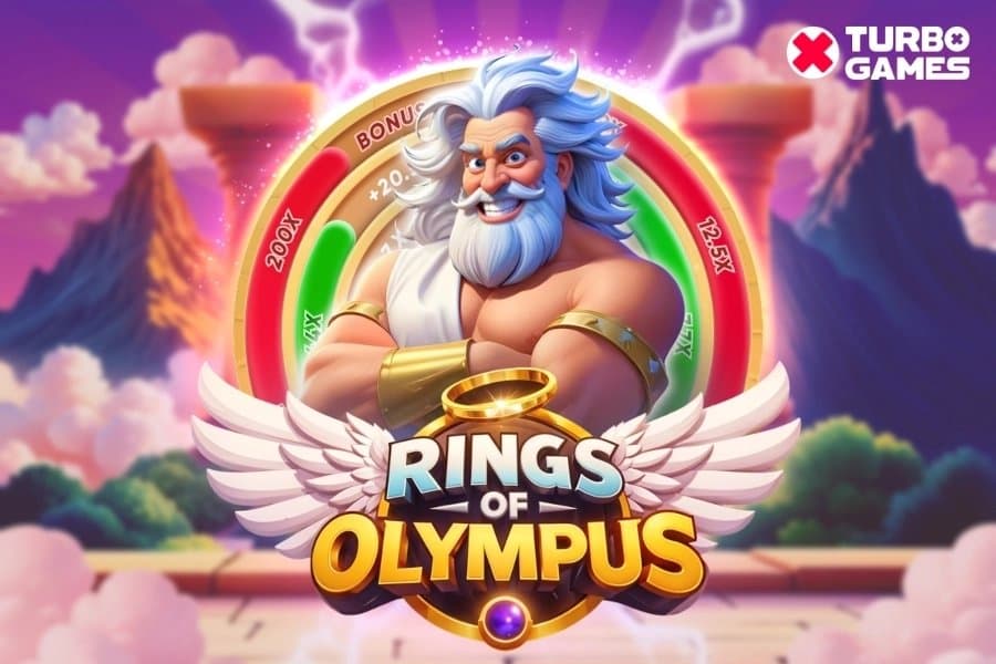Rings of Olympus slot game by Turbo Games