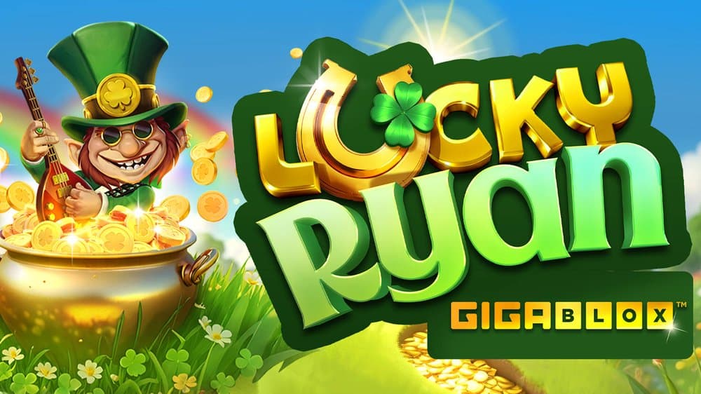 Lucky Ryan Gigablox slot game by Yggdrasil Gaming