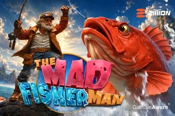 The Mad Fisherman slot game by Zillion Games