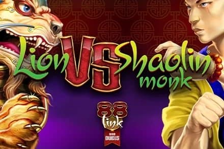 Lion VS Shaolin Monk slot game by Zitro