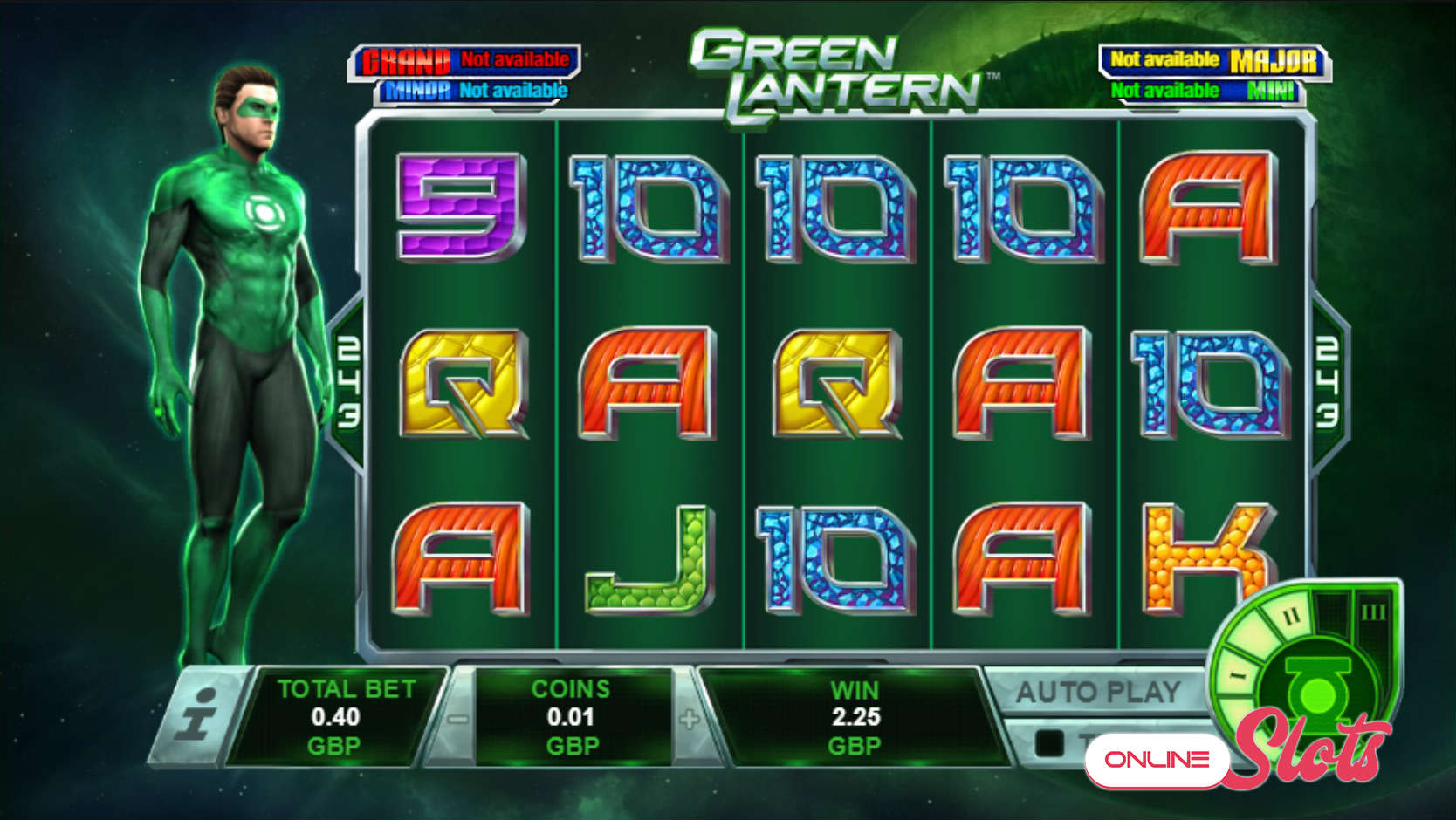 Green Lantern Slot Online