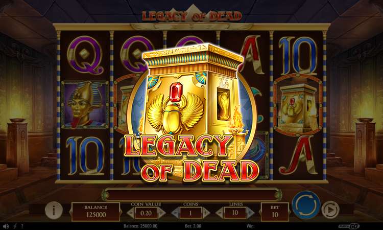 Preview into Legacy of Dead slot game