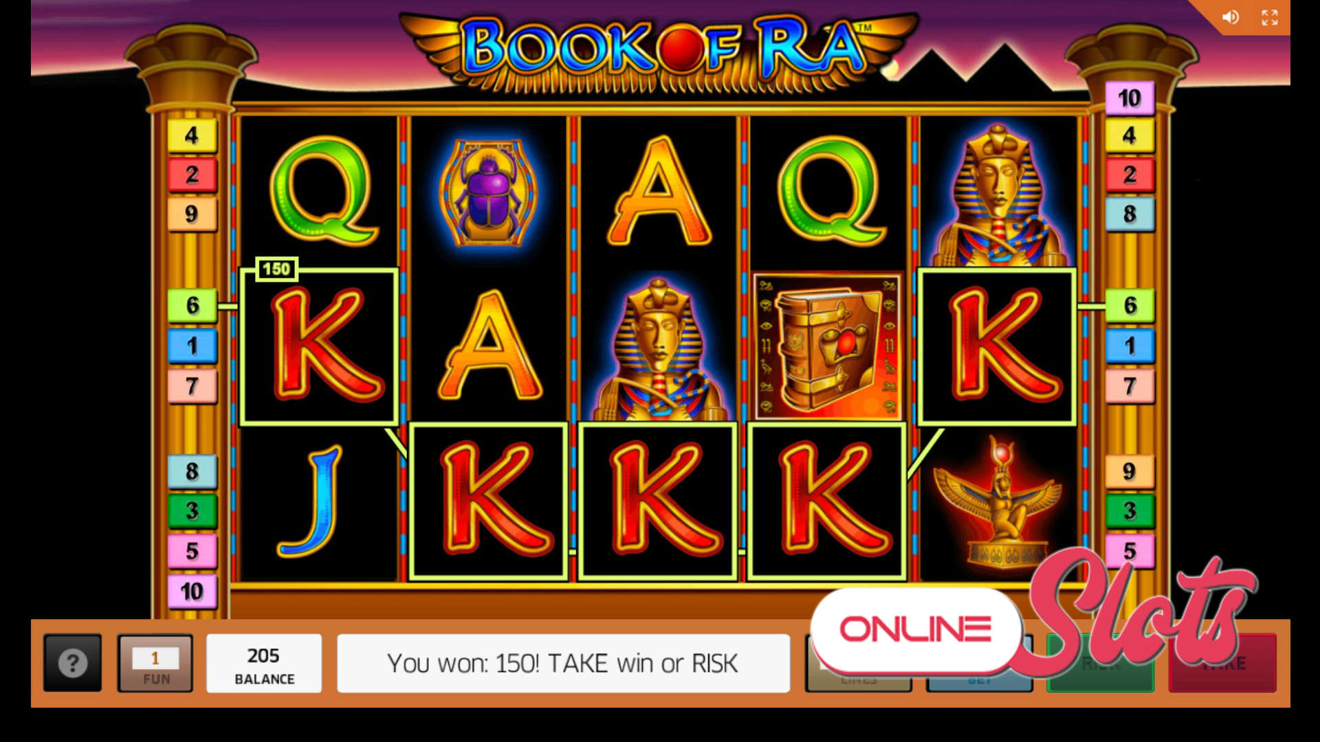 book of ra online casino uk