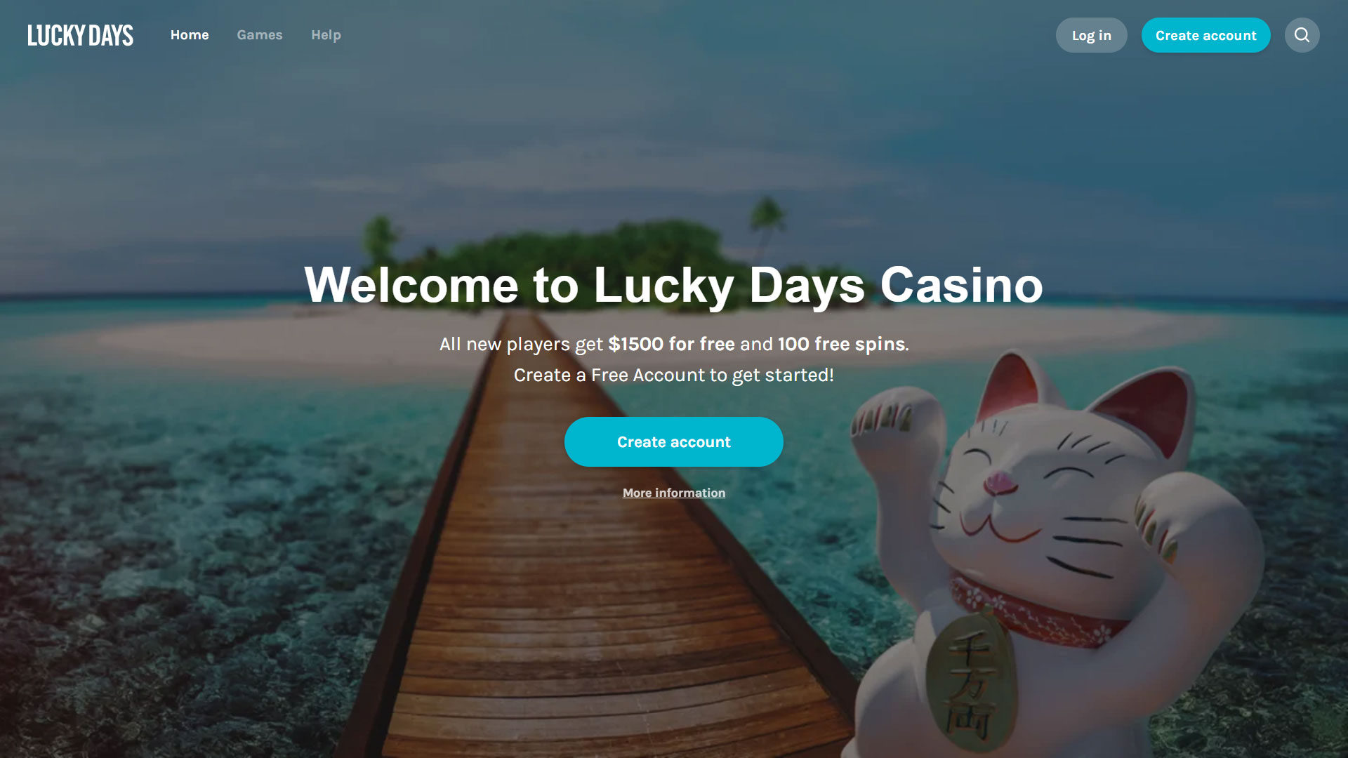 Lucky Days Casino screenshot